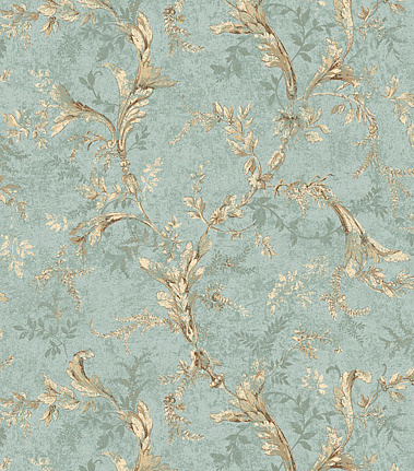 Обои Jaima Brown Chanticleer Versailles-Seaglass