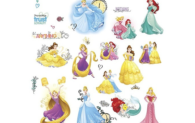Американские панно и фотообои York, коллекция Disney III, артикул RMK3181SCS