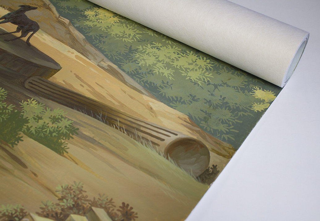 Обои Paul Montgomery Studio Fine Painted Wallpapers Bibiena