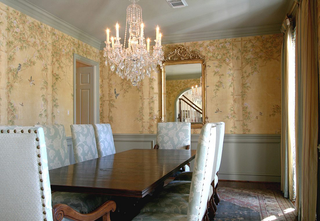 Обои Paul Montgomery Studio Fine Painted Wallpapers Birds in the Shade