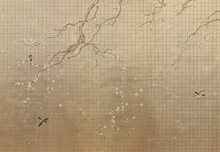 Обои Paul Montgomery Studio Fine Painted Wallpapers Brisa