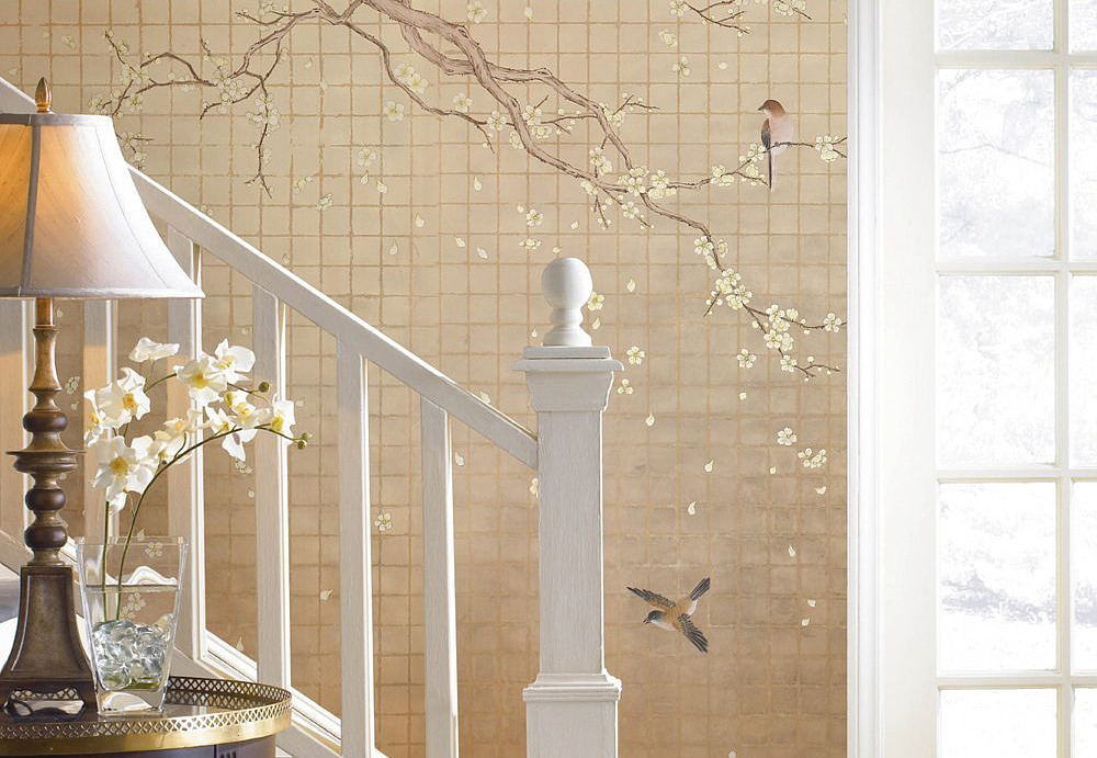 Обои Paul Montgomery Studio Fine Painted Wallpapers Brisa