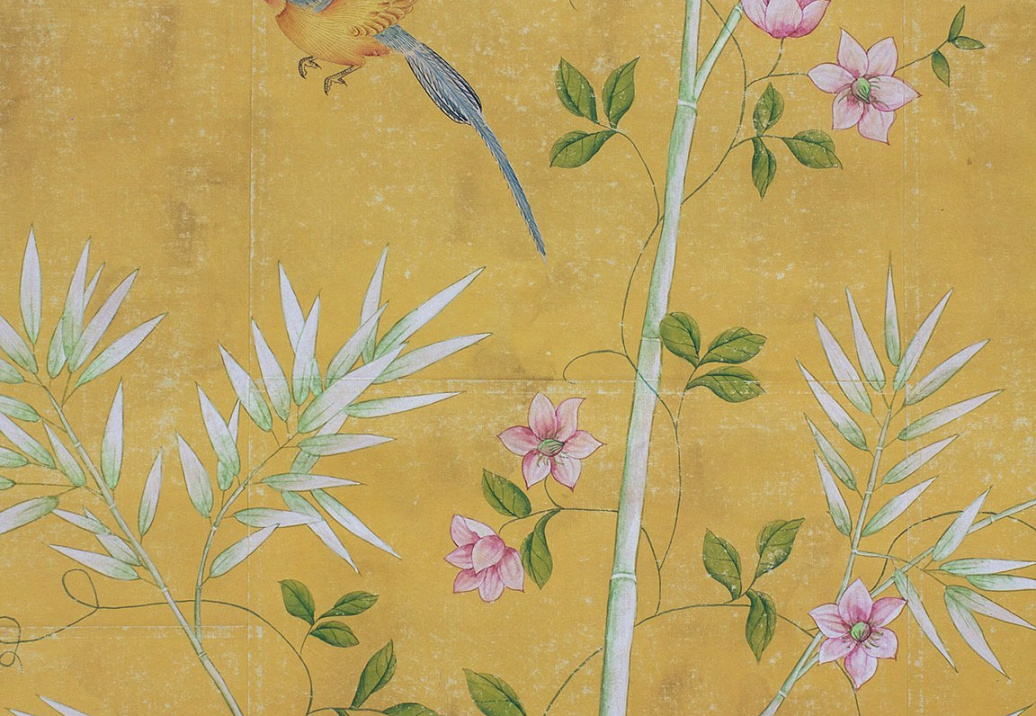 Обои Paul Montgomery Studio Fine Painted Wallpapers Canton Garden