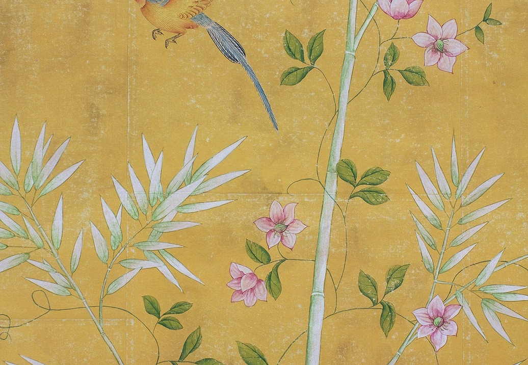 Обои Paul Montgomery Studio Fine Painted Wallpapers Canton Garden