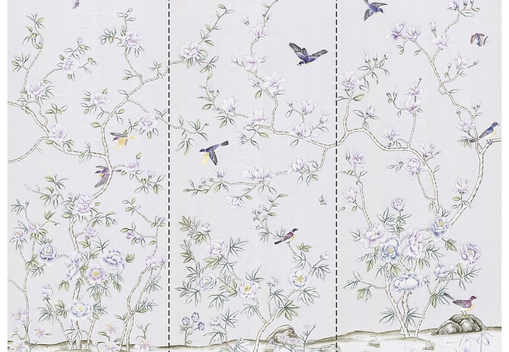 Обои Paul Montgomery Studio Fine Painted Wallpapers Carolina