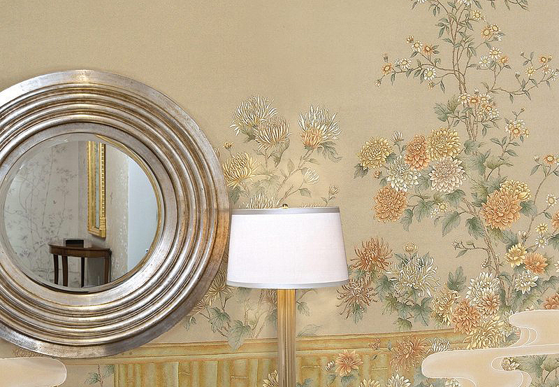 Обои Paul Montgomery Studio Fine Painted Wallpapers Chrysantha