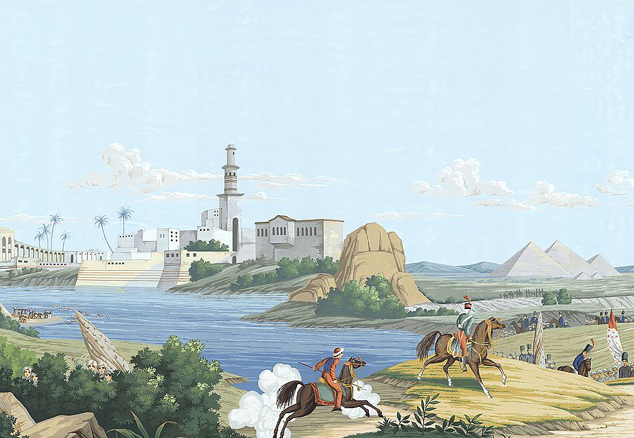 Обои Paul Montgomery Studio Fine Painted Wallpapers Egypt