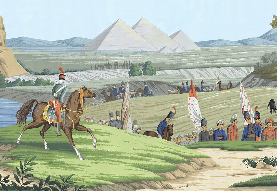 Обои Paul Montgomery Studio Fine Painted Wallpapers Egypt