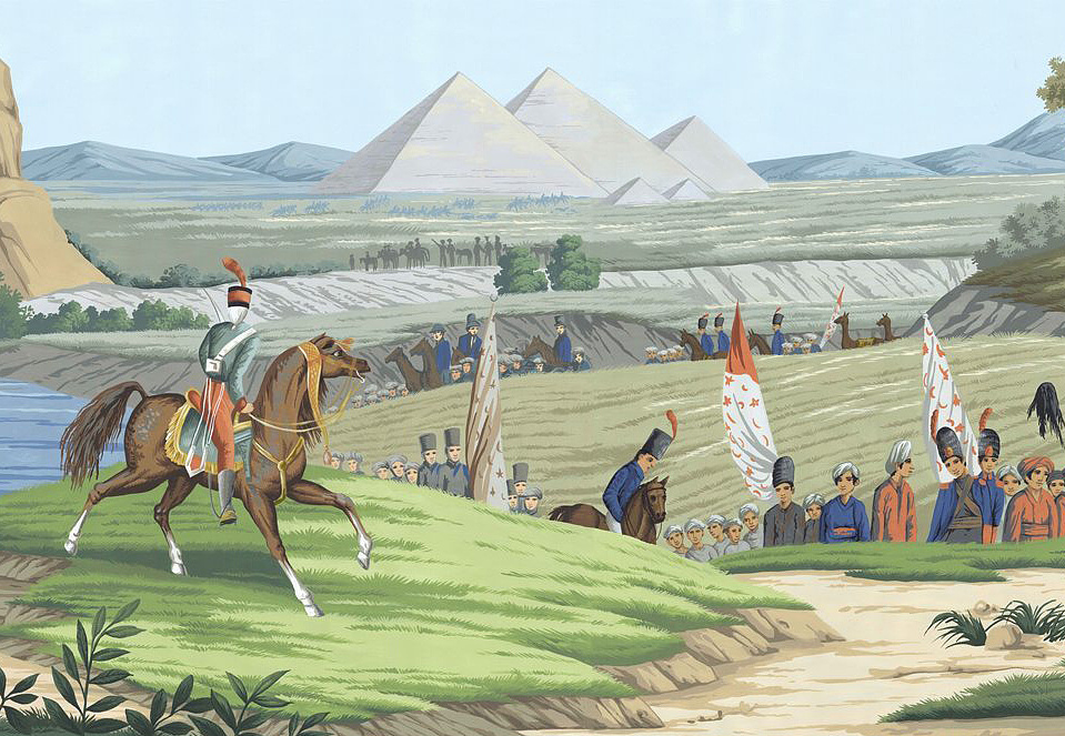 Обои Paul Montgomery Studio Fine Painted Wallpapers Egypt