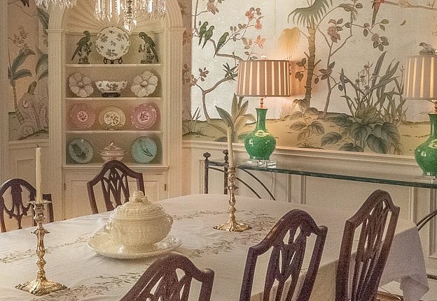 Обои Paul Montgomery Studio Fine Painted Wallpapers Enchanted Garden