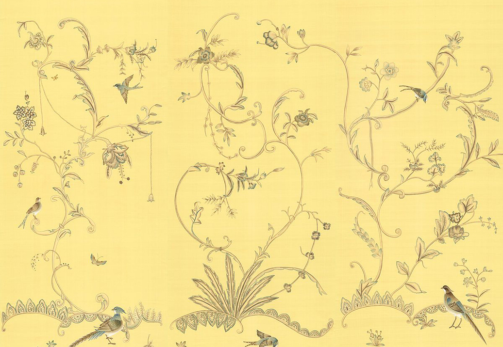 Обои Paul Montgomery Studio Fine Painted Wallpapers Greta