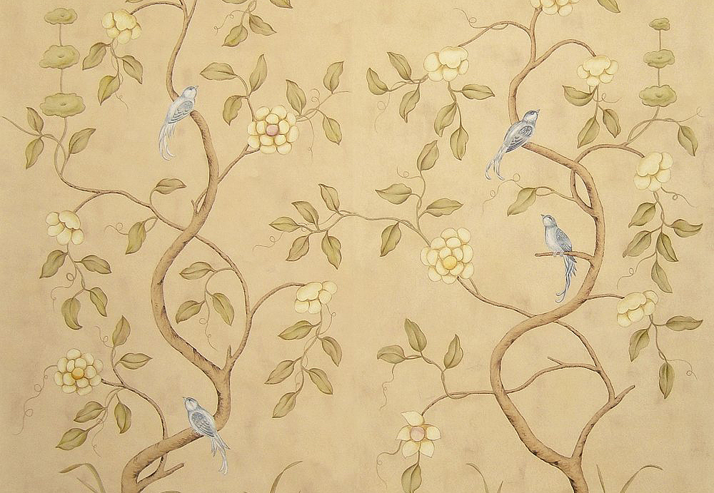 Обои Paul Montgomery Studio Fine Painted Wallpapers Halsing