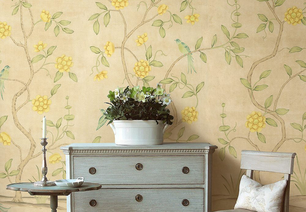 Обои Paul Montgomery Studio Fine Painted Wallpapers Halsing