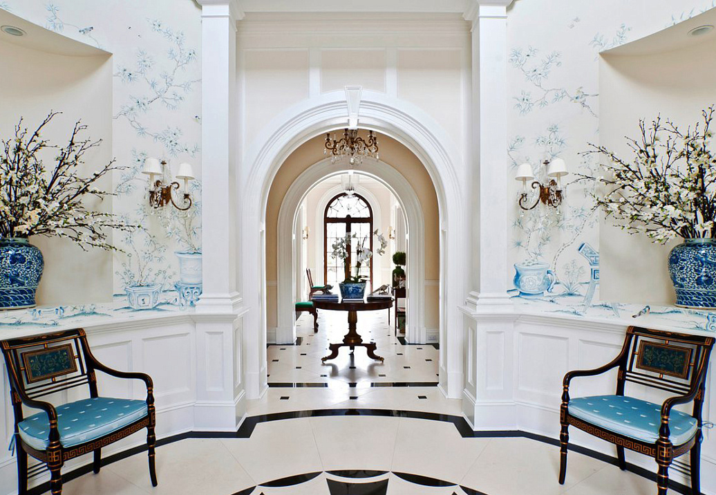 Обои Paul Montgomery Studio Fine Painted Wallpapers Hemmerling