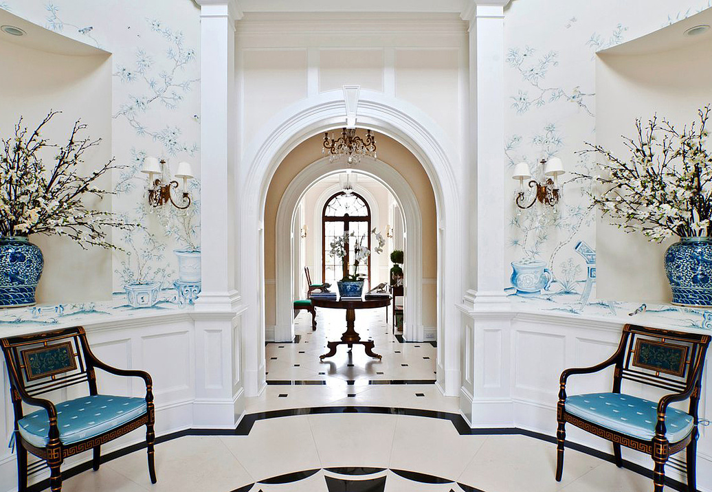Обои Paul Montgomery Studio Fine Painted Wallpapers Hemmerling