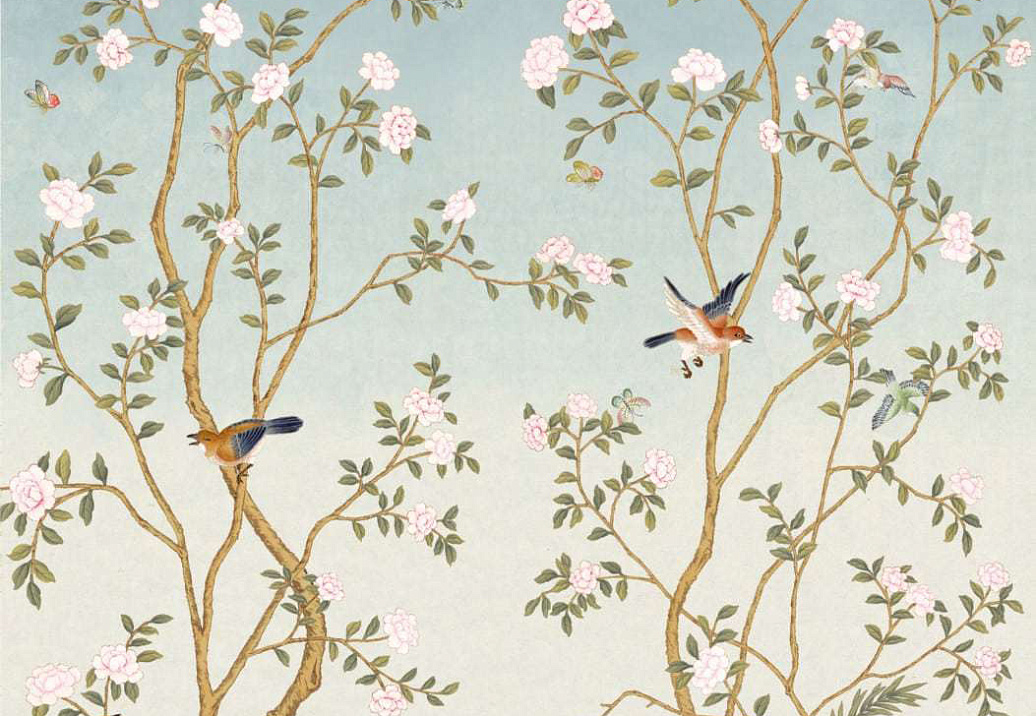 Обои Paul Montgomery Studio Fine Painted Wallpapers Hyde Park