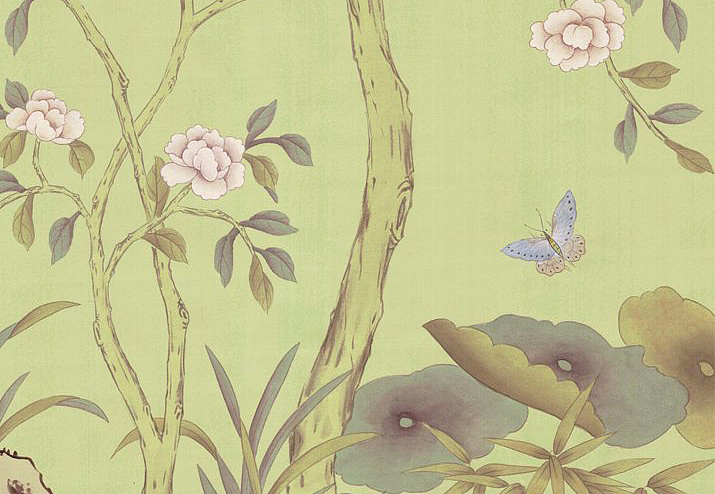 Обои Paul Montgomery Studio Fine Painted Wallpapers Hyde Park