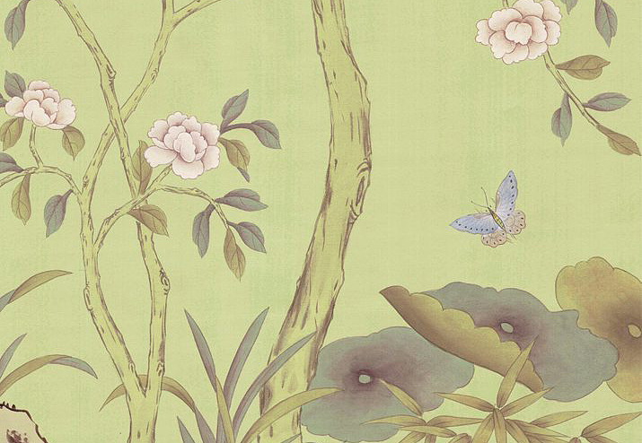 Обои Paul Montgomery Studio Fine Painted Wallpapers Hyde Park