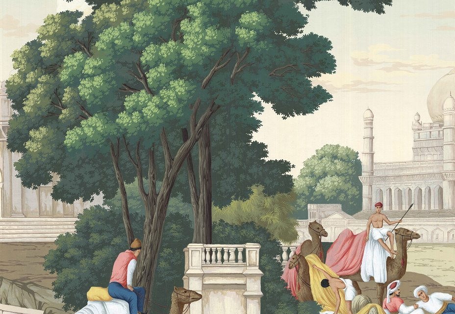 Обои Paul Montgomery Studio Fine Painted Wallpapers India