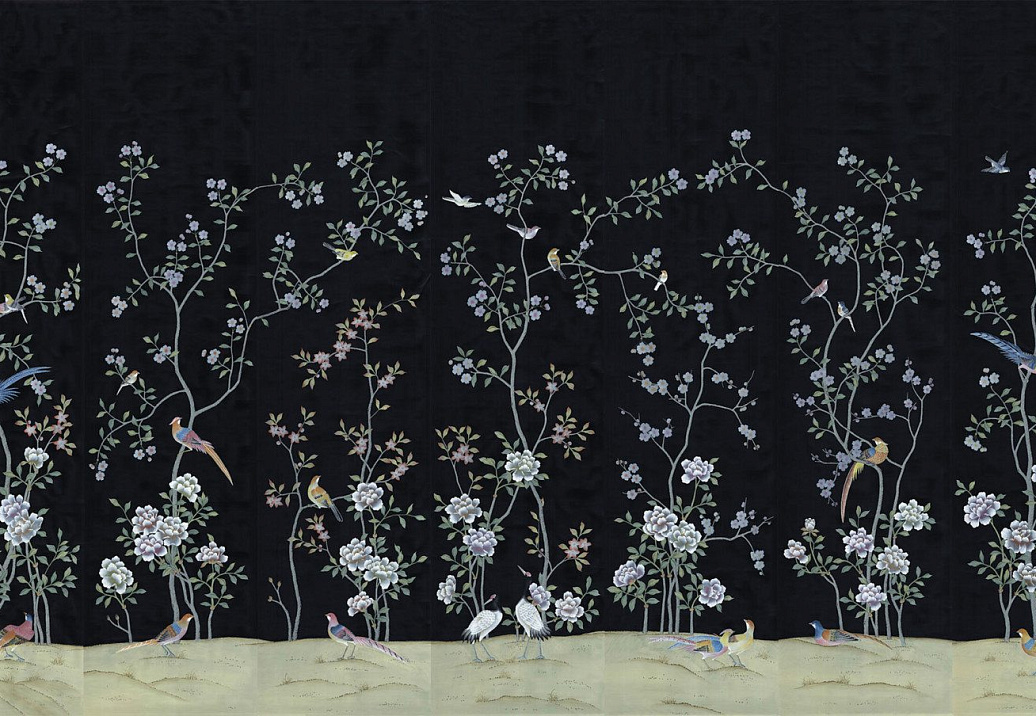 Обои Paul Montgomery Studio Fine Painted Wallpapers Kew Garden
