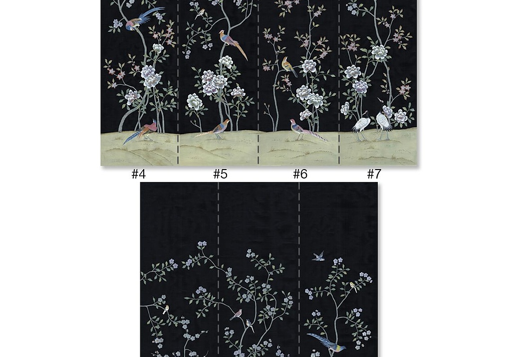 Обои Paul Montgomery Studio Fine Painted Wallpapers Kew Garden