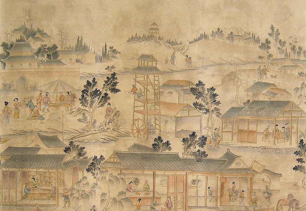 Обои Paul Montgomery Studio Fine Painted Wallpapers Meng Hui