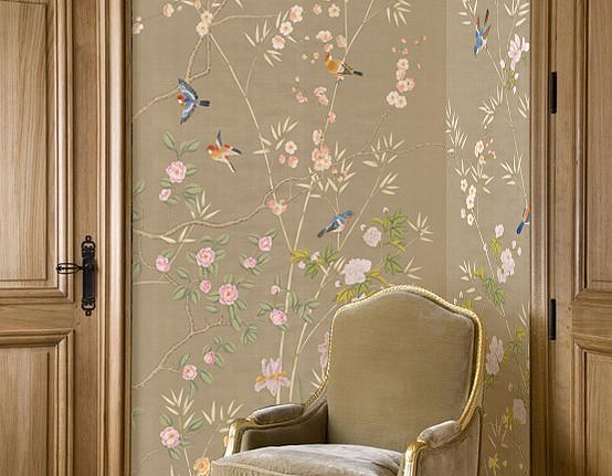 Обои Paul Montgomery Studio Fine Painted Wallpapers Parc Bonaire
