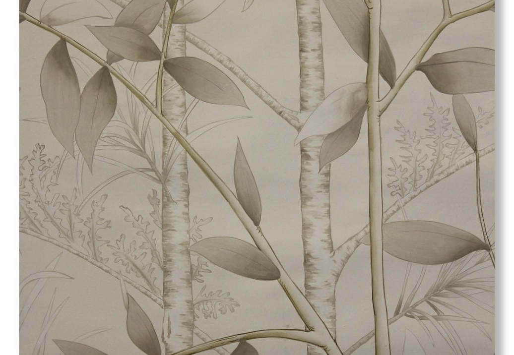 Обои Paul Montgomery Studio Fine Painted Wallpapers Quiet Forest