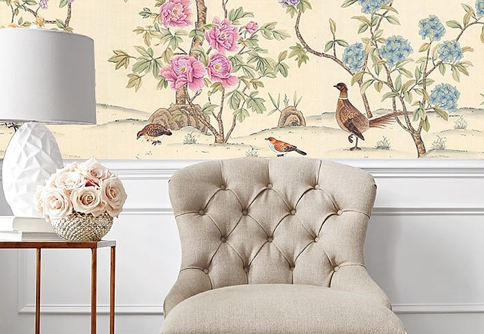 Обои Paul Montgomery Studio Fine Painted Wallpapers Richmond