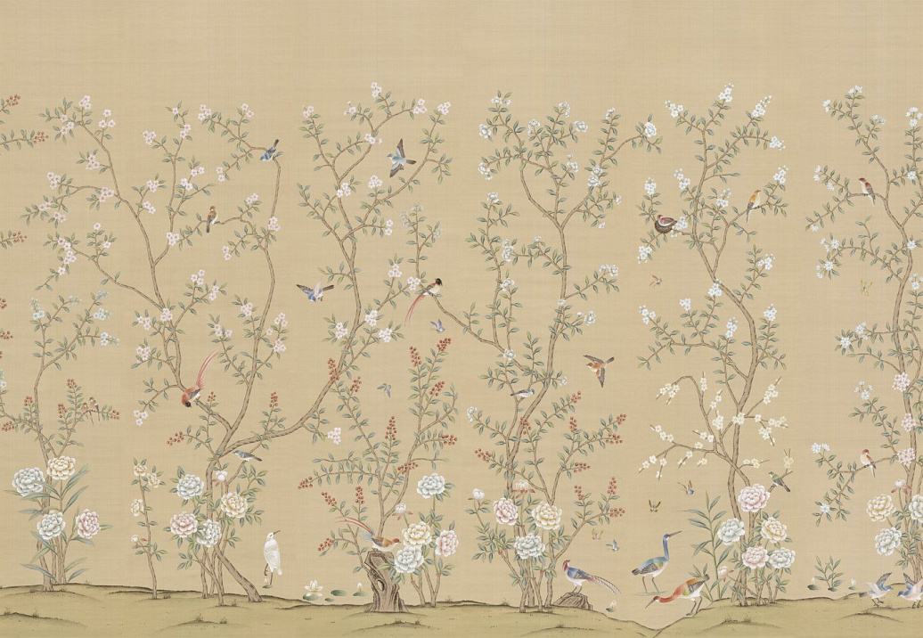 Обои Paul Montgomery Studio Fine Painted Wallpapers Taihu Garden