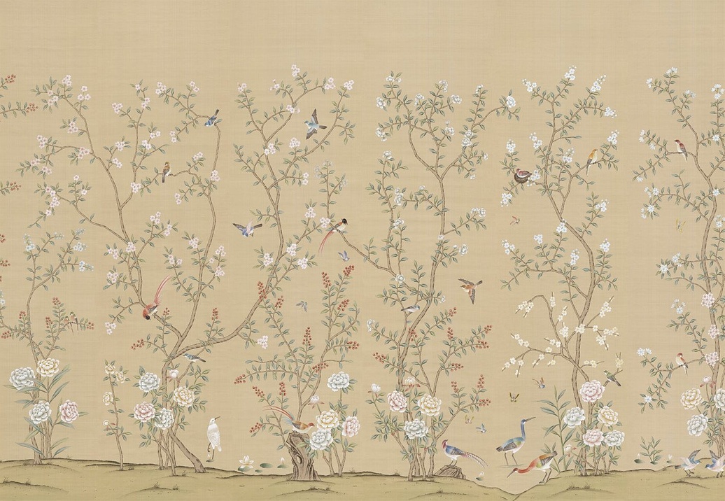 Обои Paul Montgomery Studio Fine Painted Wallpapers Taihu Garden