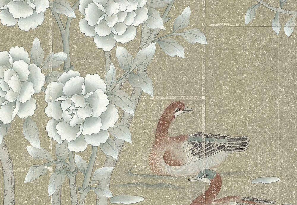 Обои Paul Montgomery Studio Fine Painted Wallpapers Taihu Garden