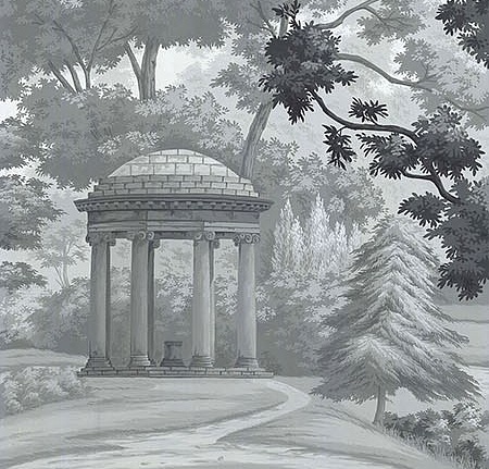 Обои Paul Montgomery Studio Fine Painted Wallpapers Temples and Follies