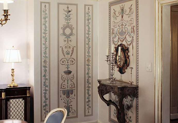 Обои Paul Montgomery Studio Fine Painted Wallpapers Thornhill