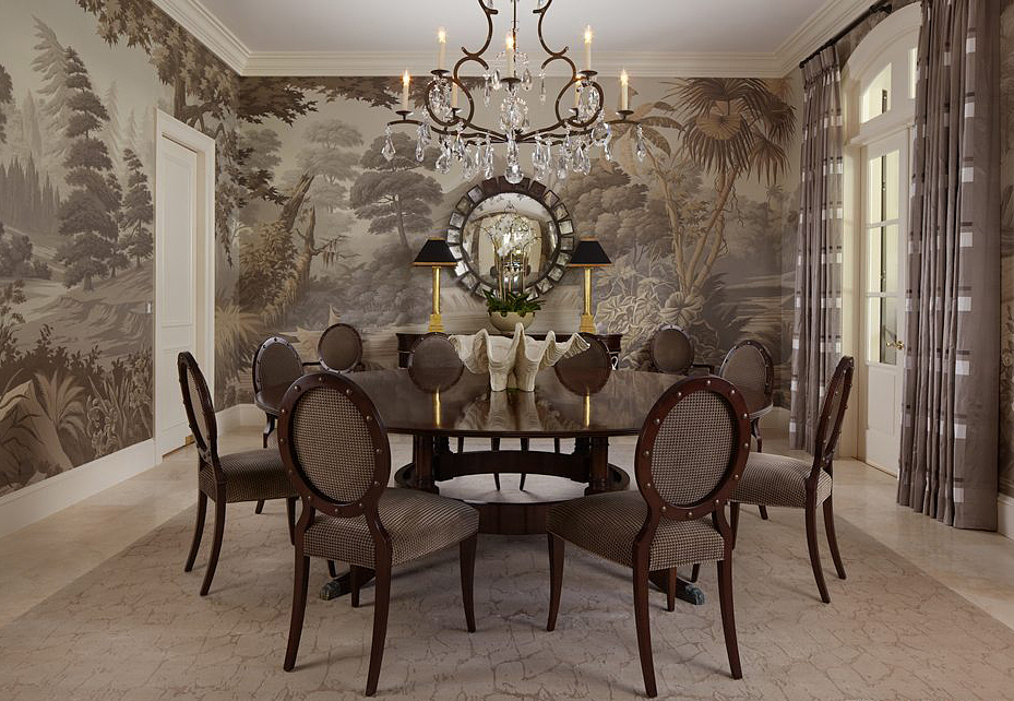 Обои Paul Montgomery Studio Fine Painted Wallpapers Tropical Views