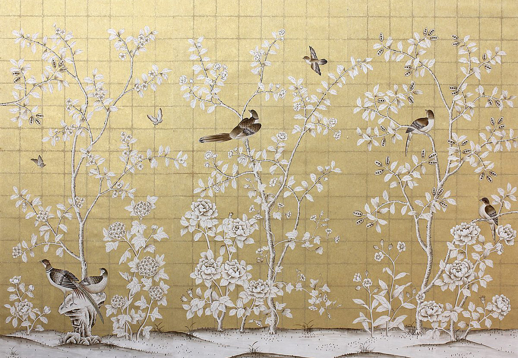 Обои Paul Montgomery Studio Fine Painted Wallpapers Wilmington