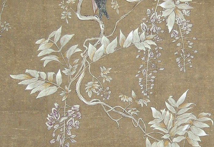 Обои Paul Montgomery Studio Fine Painted Wallpapers Wisteria