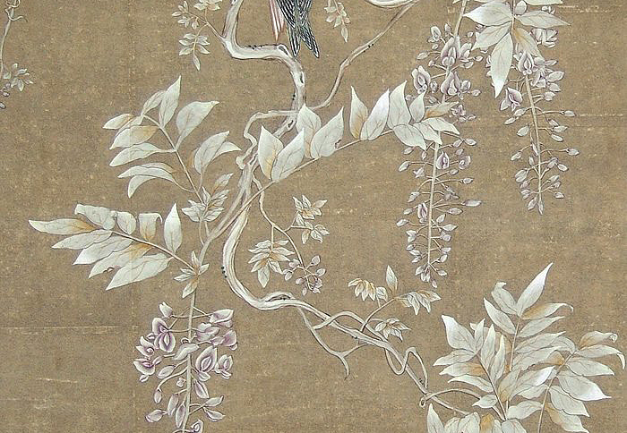 Обои Paul Montgomery Studio Fine Painted Wallpapers Wisteria