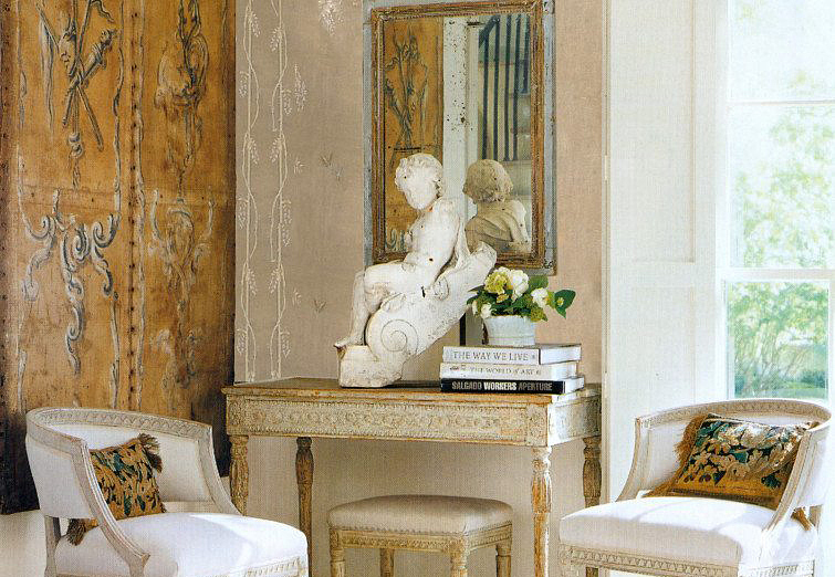 Обои Paul Montgomery Studio Fine Painted Wallpapers Wisteria