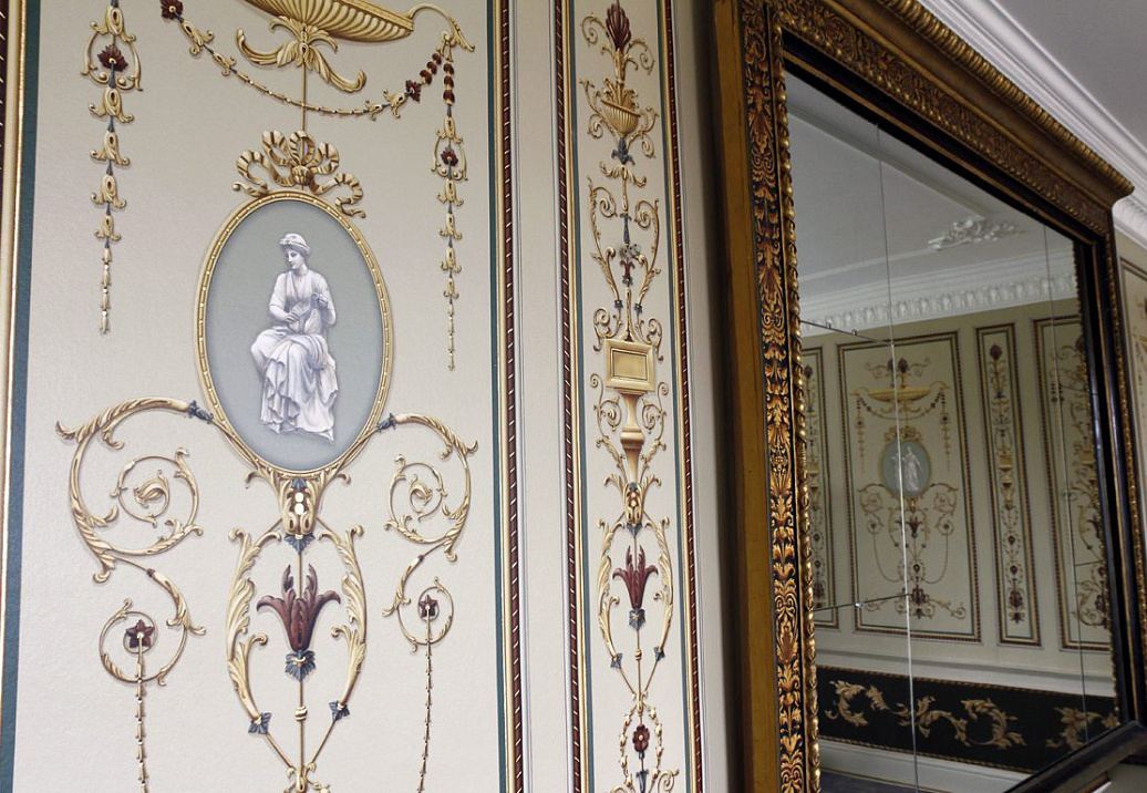 Обои Paul Montgomery Studio Fine Painted Wallpapers Woodham