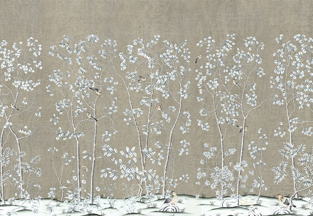 Обои Paul Montgomery Studio Endur Collection (Mural Sources) E-CH-050-HG-ST/Steel