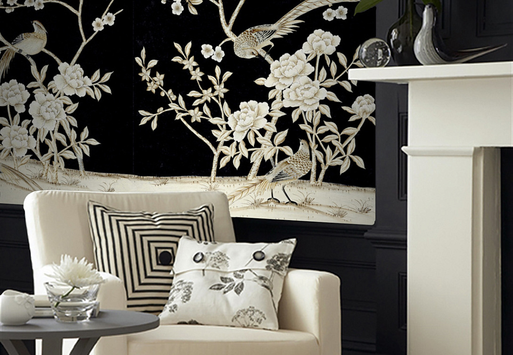 Обои Paul Montgomery Studio Endur Collection (Mural Sources) E-CH-150-BK1-BF