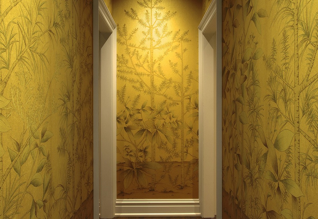 Обои Paul Montgomery Studio Endur Collection (Mural Sources) E-CH-760-QF-GS/Gold