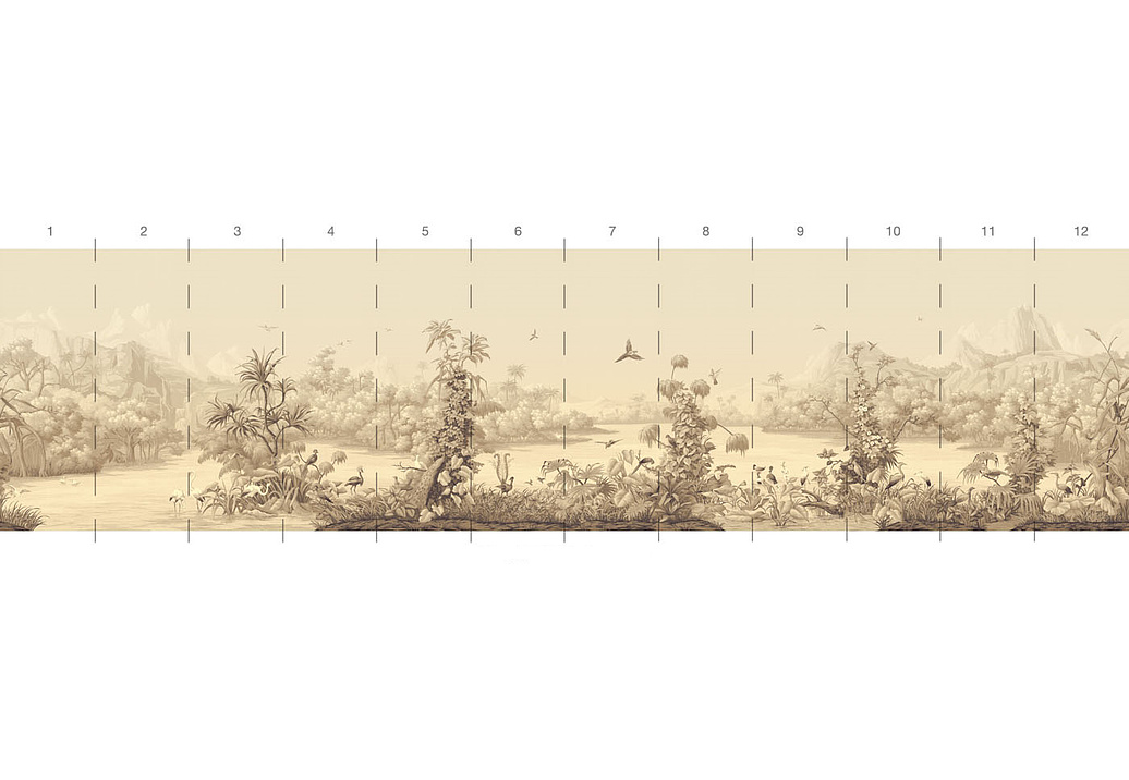 Обои Paul Montgomery Studio Endur Collection (Mural Sources) E-PN-880-AZ-SK/Sepia