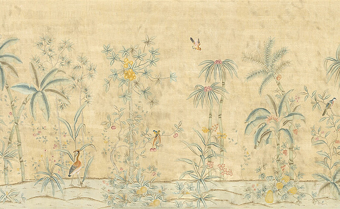 Обои Paul Montgomery Studio Endur Collection (Mural Sources) E-CH-111-BG1-TN/Antiqued