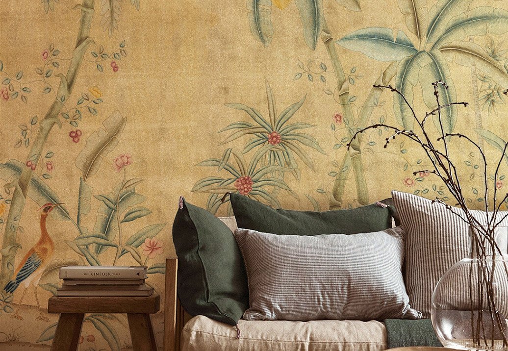 Обои Paul Montgomery Studio Endur Collection (Mural Sources) E-CH-111-BG1-TN/Antiqued
