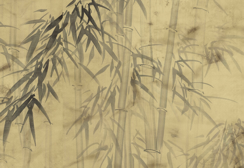 Обои Paul Montgomery Studio Murals For Unique Walls Bamboo Forest/Antiqued