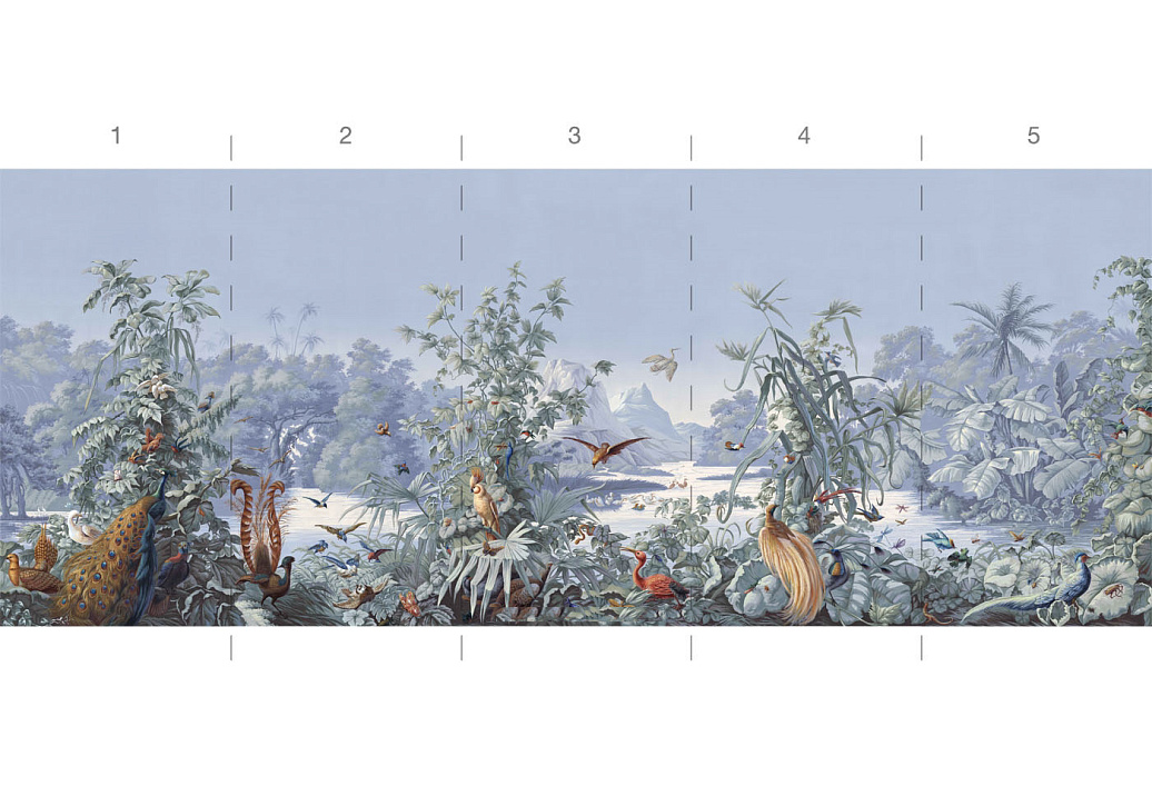 Обои Paul Montgomery Studio Murals For Unique Walls Brazil/Classic