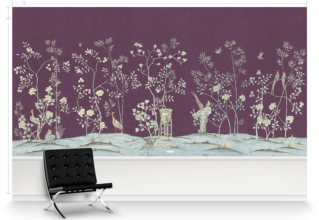 Обои Paul Montgomery Studio Murals For Unique Walls Chai Wan/Amethyst