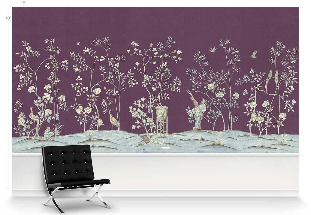 Обои Paul Montgomery Studio Murals For Unique Walls Chai Wan/Amethyst